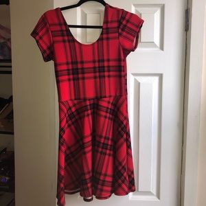 Forever 21 plaid dress